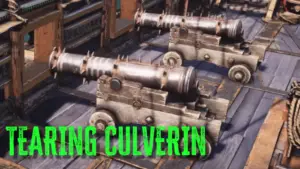 Two Culverins on a Ship Deck